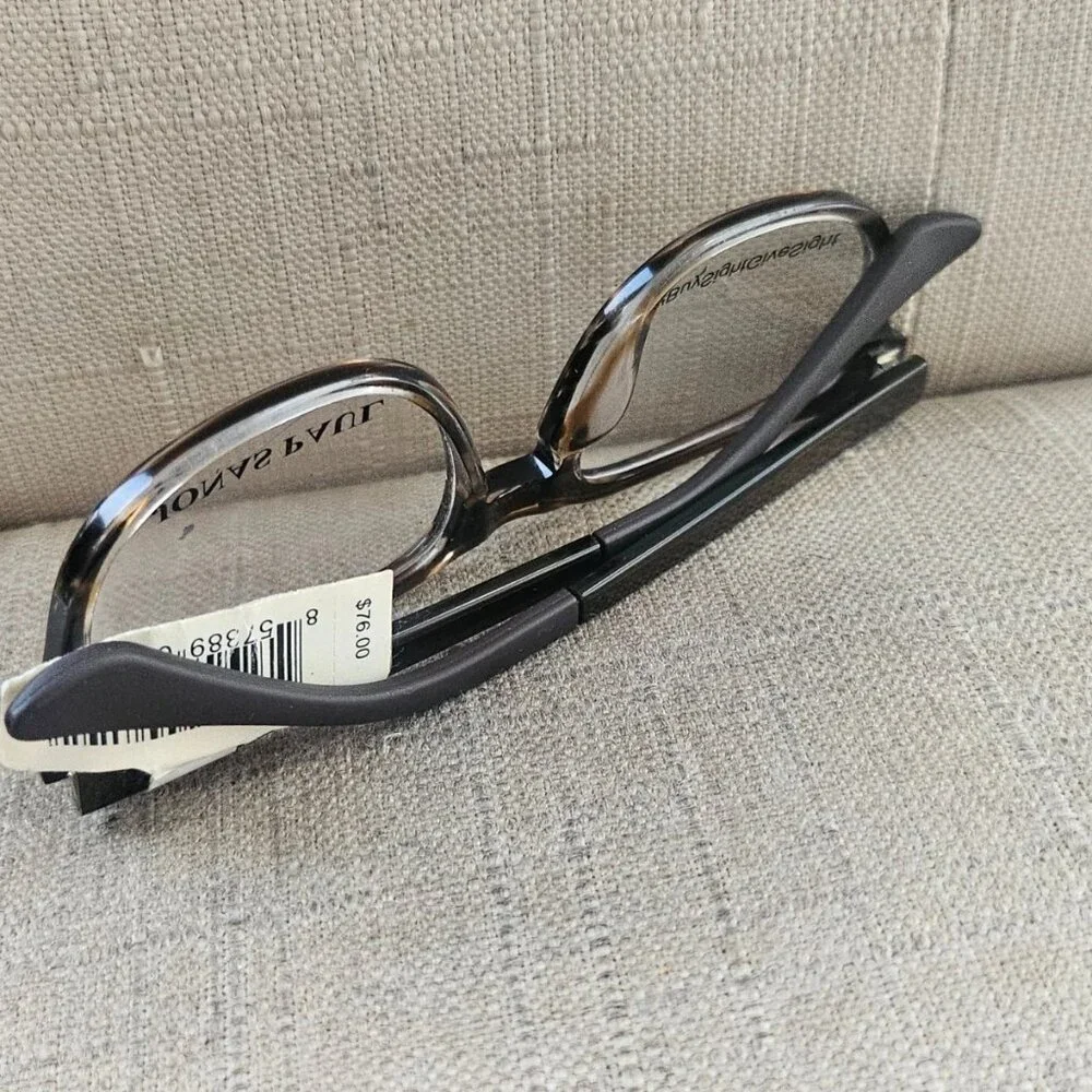 Jonas Paul Young Kid Eyeglasses Frame Striped Maple Ryan/Ruth Glass Eyewear $76